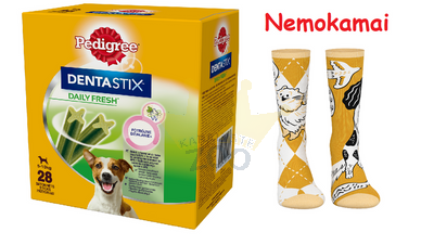 PEDIGREE® DentaStix™ Daily Fresh  + Nemokamos kojinės