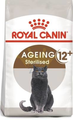 ROYAL CANIN Ageing Sterilised +12 2kg sauso ėdalo suaugusioms sterilizuotoms katėms