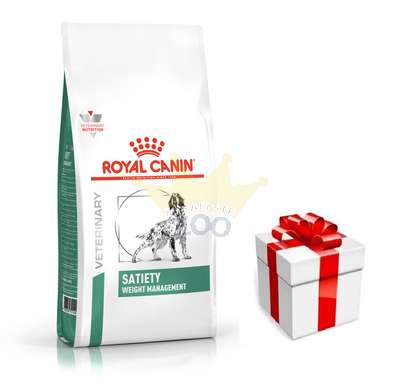 ROYAL CANIN Satiety Support Weight Management Sat 30 12kg + STAIGMENA ŠUNUI