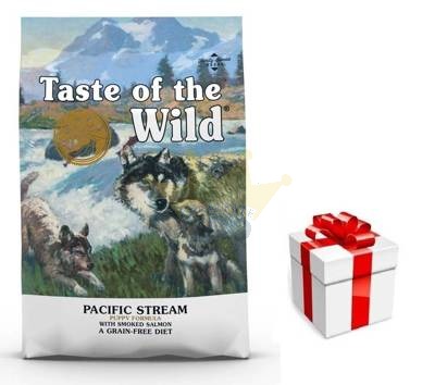 Taste of the Wild Pacific Stream Puppy 12,2 kg + STAIGMENA ŠUNUI