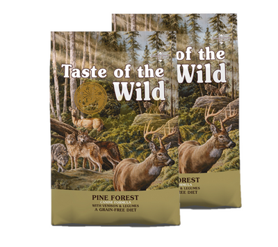 Taste of the Wild Pine Forest 2x12,2kg - 3% PIGIAU