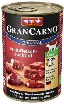 ANIMONDA GranCarno Adult Dog skonis: Mėsos kokteilis 400g x12