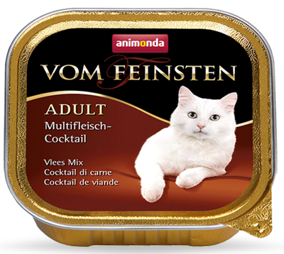 ANIMONDA Vom Feinsten Adult Cat skonis: Įvairių mėsų mišinys 100g