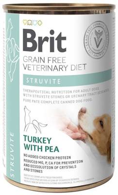 BRIT GF veterinarinės dietos šunims Struvite 400g - drėgnas maistas šunims