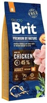 BRIT Premium By Nature Adult M 15kg 