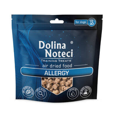 DOLINA NOTECI Dresavimo skanėstai alergiškiems šunims 130g
