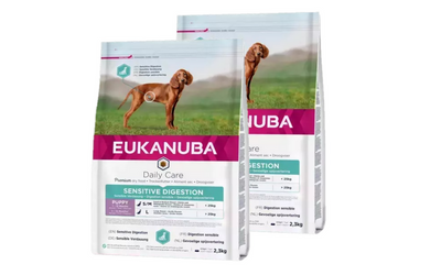 EUKANUBA Sensitive Digestion Puppy 2x2,3kg - 3% PIGIAU