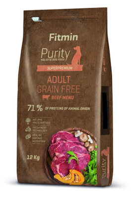 Fitmin purity gf suaugusiųjų jautiena 2kg