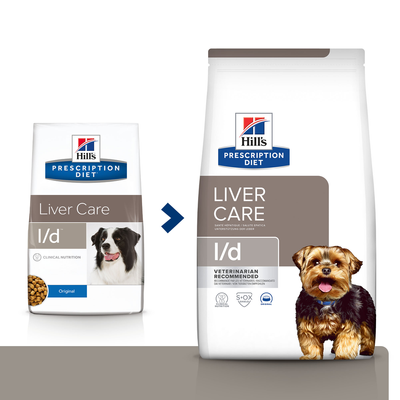 HILL'S PD Prescription Diet Canine L/d Liver Care 4kg 