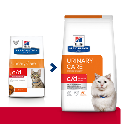 HILL'S PD Prescription Diet Feline c/d Chicken Urinary Stress 3kg