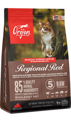 ORIJEN Regioninė raudona katė 1,8 kg