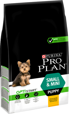 PRO PLAN Healthy Start Small & Mini Puppy šuniukų ėdalas su vištiena 7kg