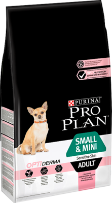 PRO PLAN Sensitive Skin Small & Mini Adult lašiša praturtintas ėdalas šunims 7kg