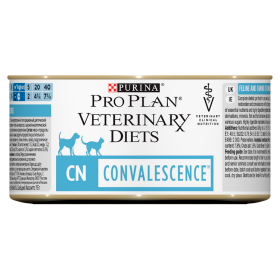PRO PLAN Veterinary Diets CN Convalescence kačių ir šunų ėdalas Mousse 195g