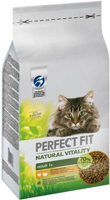 "Perfect Fit™ Natural Vitality" - sausas visavertis pašaras suaugusioms katėms su vištiena ir kalakutiena - 6kg