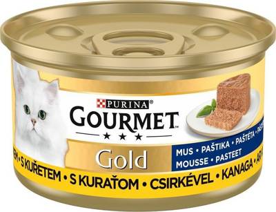 Purina Gourmet Gold putėsiai su vištiena 85g