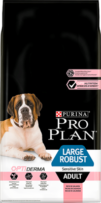 Purina Pro Plan Large Adult Robust Optiderma, lašiša ir ryžiai 14kg  