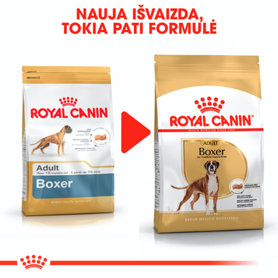 ROYAL CANIN Boxer Adult 12kg sausas ėdalas suaugusiems bokserių veislės šunims  