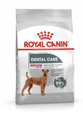 ROYAL CANIN CCN CCN Medium Dental Care 10kg sausas ėdalas suaugusiems vidutinių veislių šunims, mažinantis dantų akmenų susidarymą