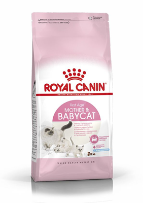 ROYAL CANIN Mother&Babycat 4kg sausas ėdalas nėščioms ir žindančioms katėms ir kačiukams nuo 1 iki 4 mėnesių amžiaus