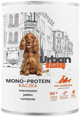 Urban Pets Mono Protein Ančių maistas šunims 400g