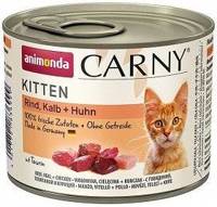 ANIMONDA Cat Carny Kitten skonis: jautiena, veršiena ir paukštiena 200g 