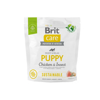 BRIT CARE Dog Sustainable Puppy Chicken & Insect 1kg